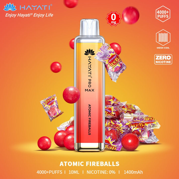 Hayati Pro Max Disposable 4000+ puffs 0MG