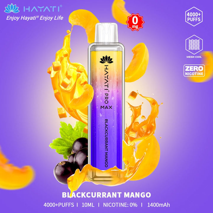Hayati Pro Max Disposable 4000+ puffs 0MG