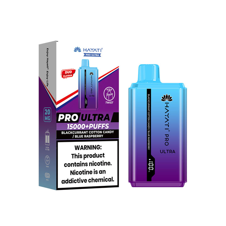 Hayati Pro Ultra 15000+ Puff 0MG