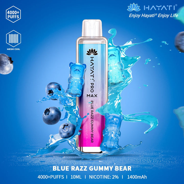 Hayati Pro Max Disposable 4000+ puffs 0MG