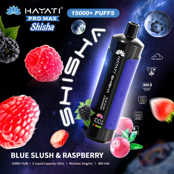 Hayati Pro Max Shisha 15000+ Puff Vape