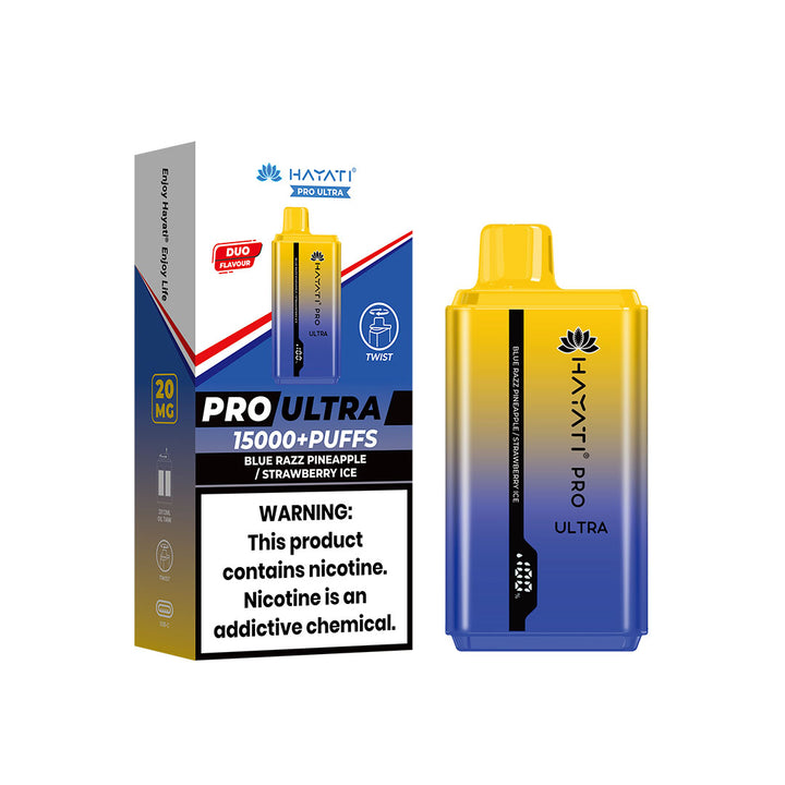 Hayati Pro Ultra 15000+ Puff 0MG