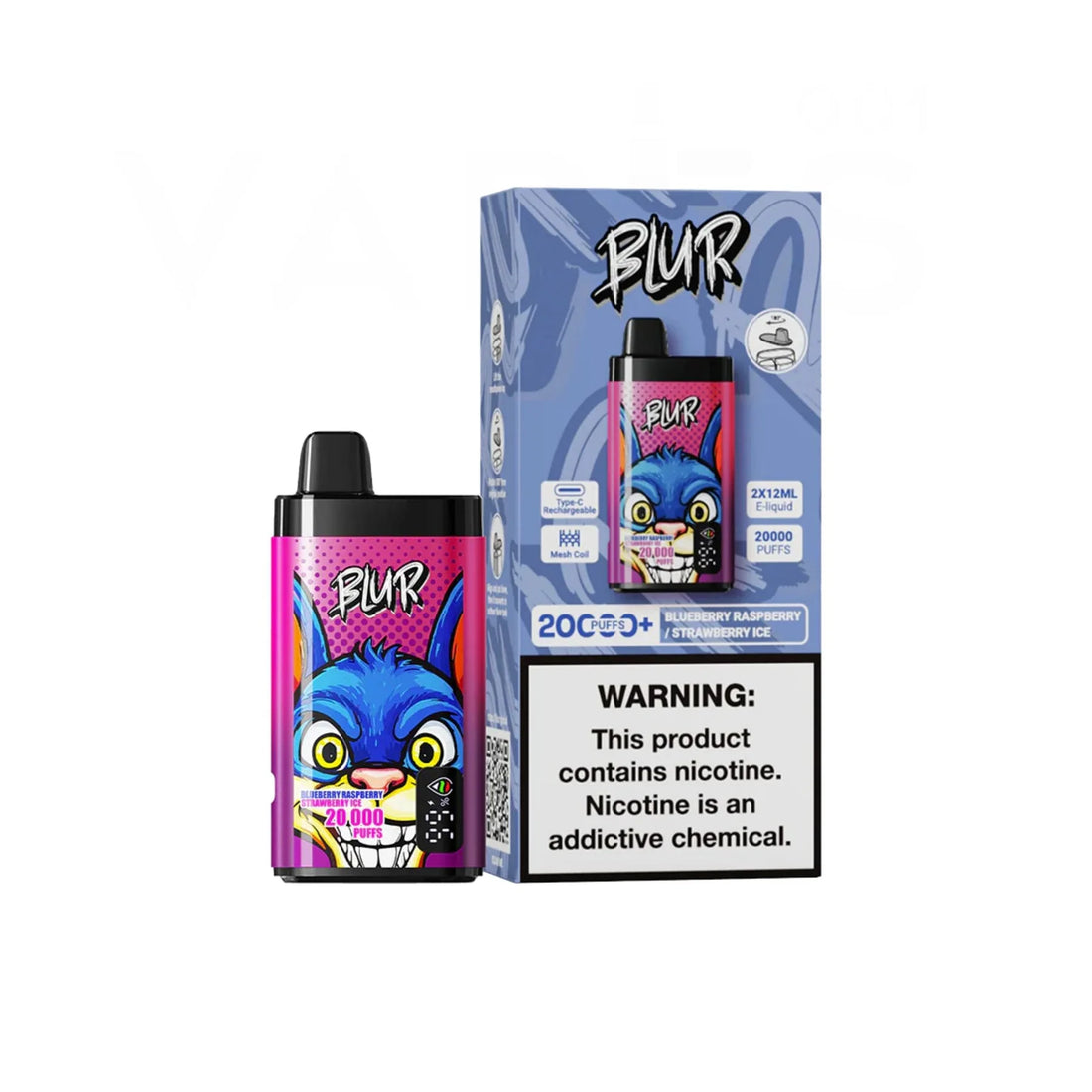 Blur 20K Puff Dual Flavour