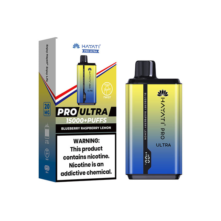 Hayati Pro Ultra 15000+ Puff 0MG