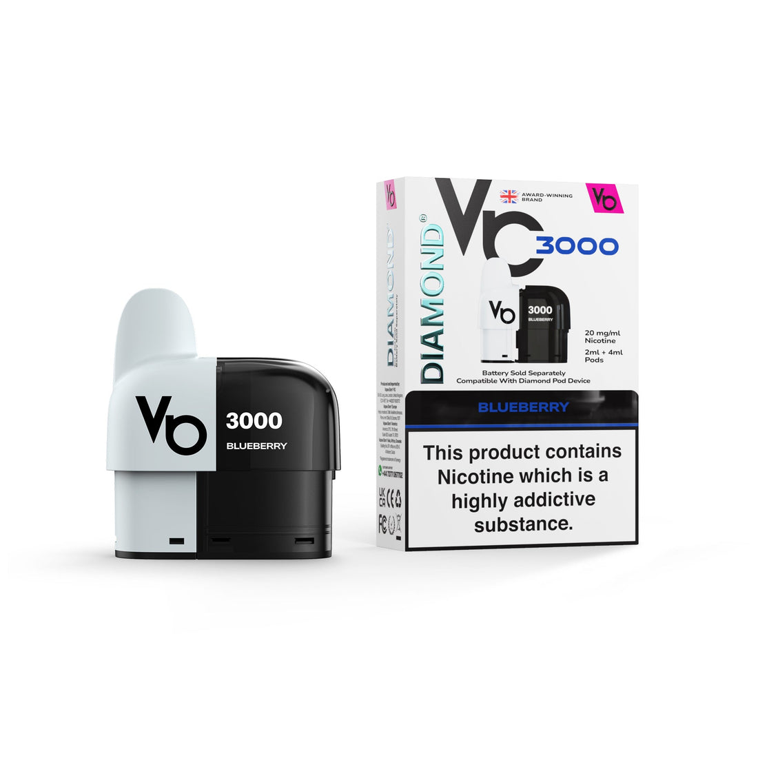 Vapes Bars Diamond 3K Pod