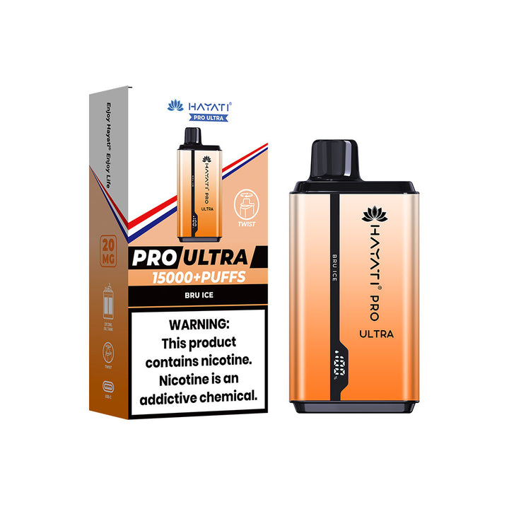 Hayati Pro Ultra 15000+ Puff 0MG