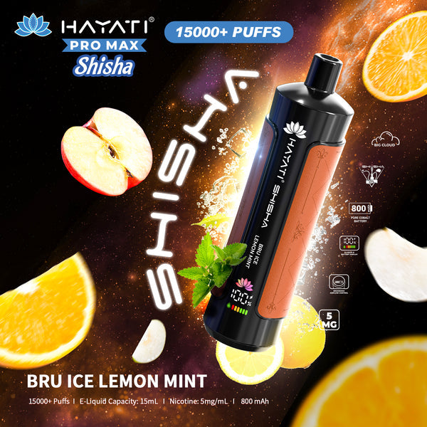 Hayati Pro Max Shisha 15000+ Puff Vape