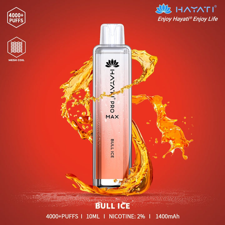 Hayati Pro Max Disposable 4000+ puffs 0MG