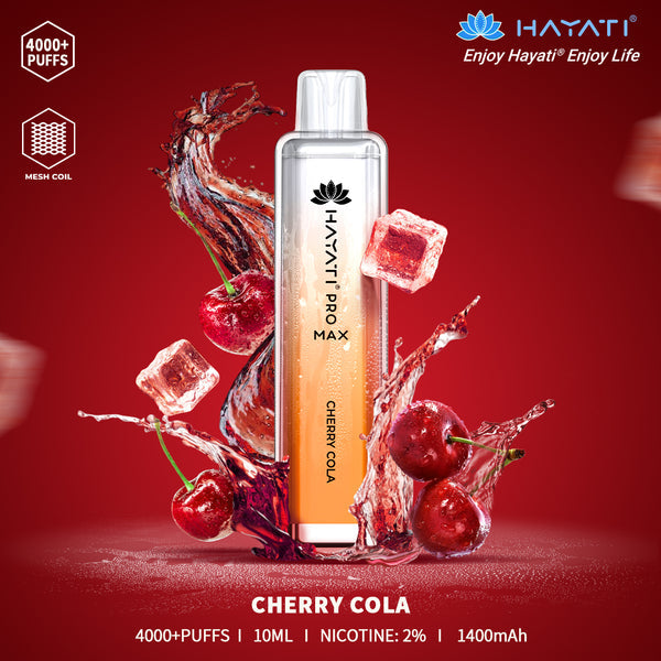 Hayati Pro Max Disposable 4000+ puffs 20MG