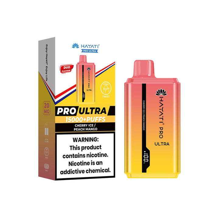 Hayati Pro Ultra 15000+ Puff 0MG