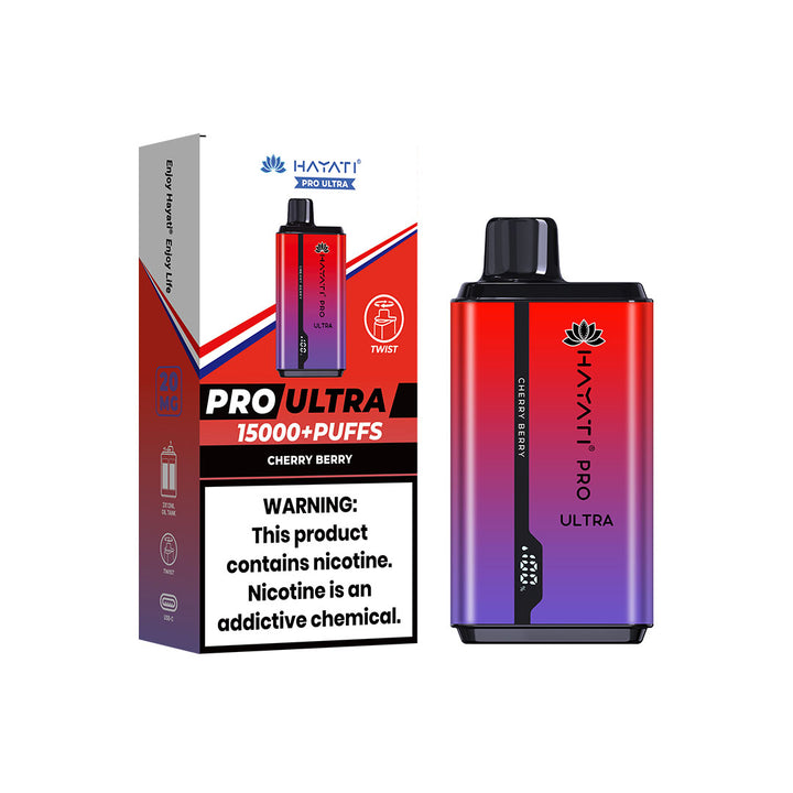 Hayati Pro Ultra 15000+ Puff 0MG
