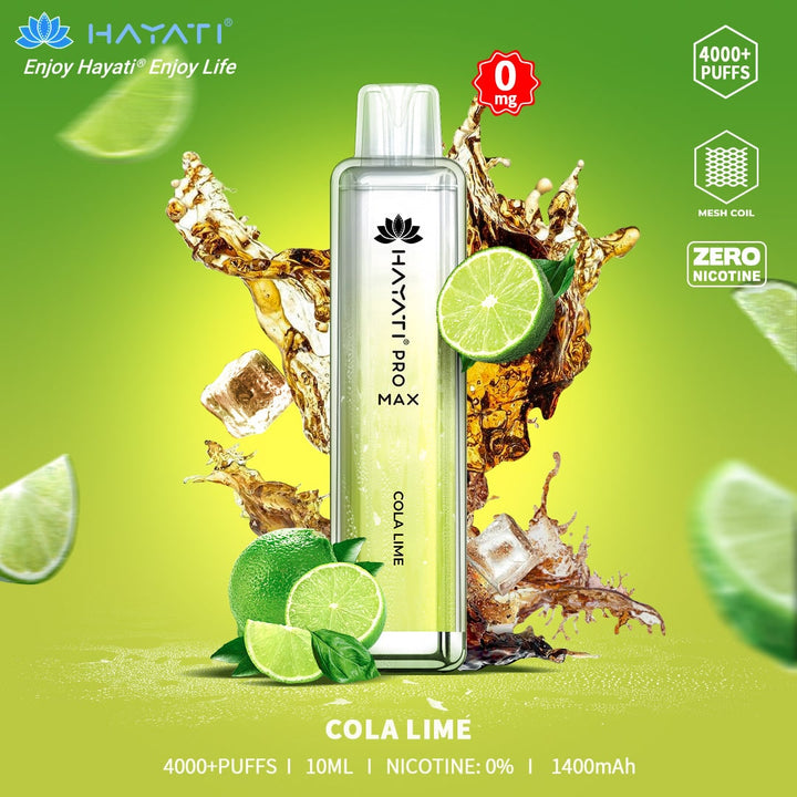 Hayati Pro Max Disposable 4000+ puffs 0MG