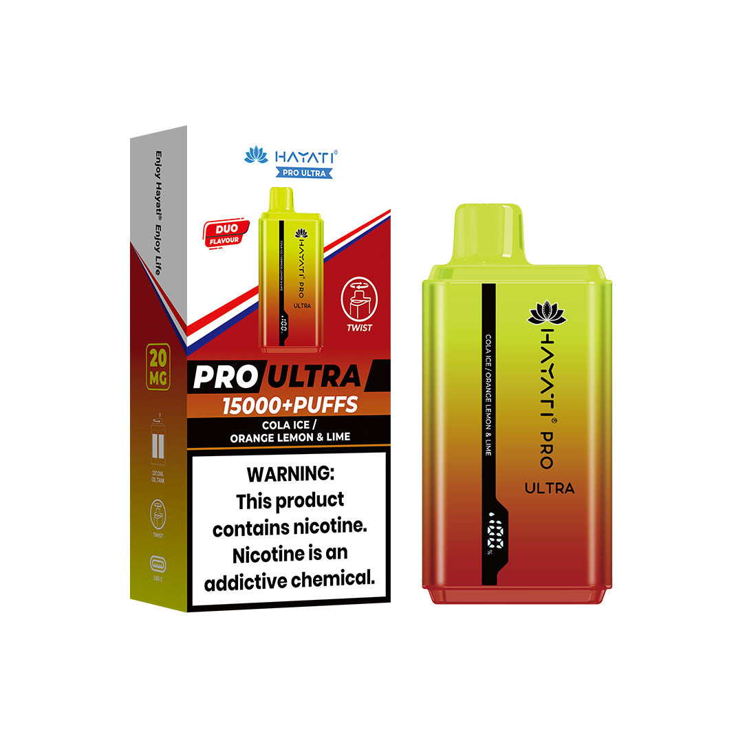 Hayati Pro Ultra 15000+ Puff 20MG