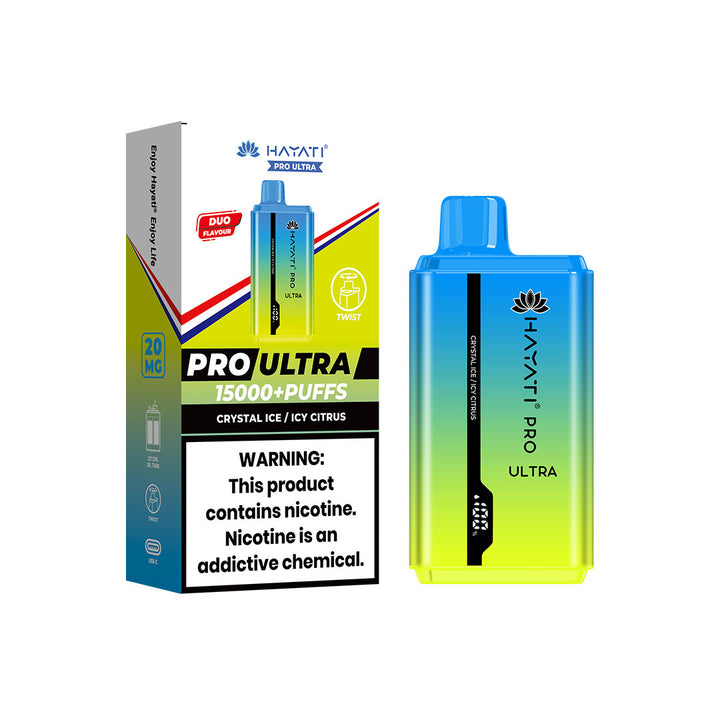 Hayati Pro Ultra 15000+ Puff 0MG