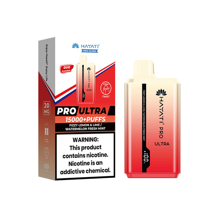 Hayati Pro Ultra 15000+ Puff 0MG