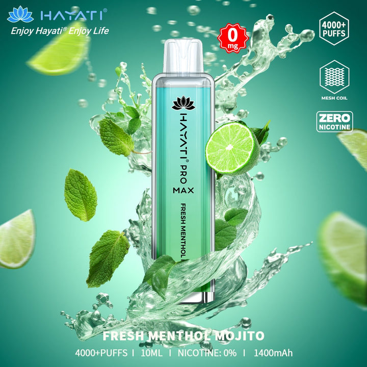 Hayati Pro Max Disposable 4000+ puffs 0MG