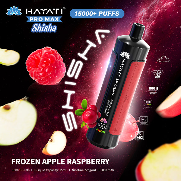 Hayati Pro Max Shisha 15000+ Puff Vape