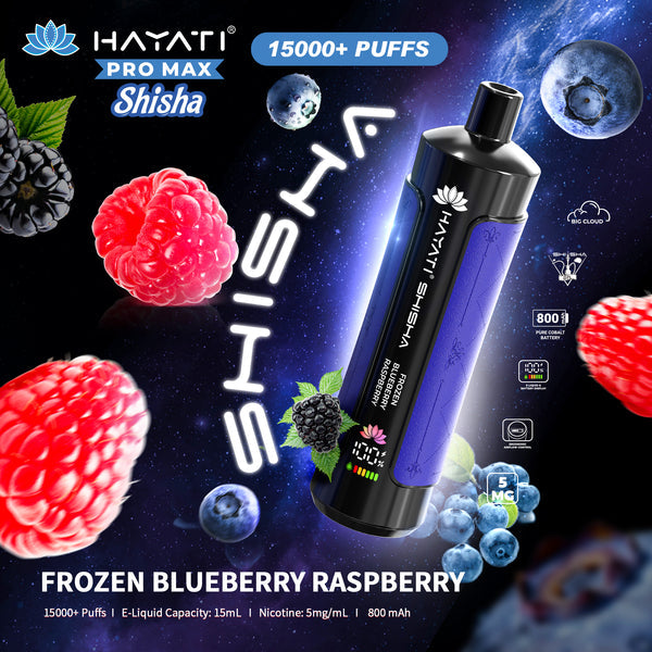 Hayati Pro Max Shisha 15000+ Puff Vape