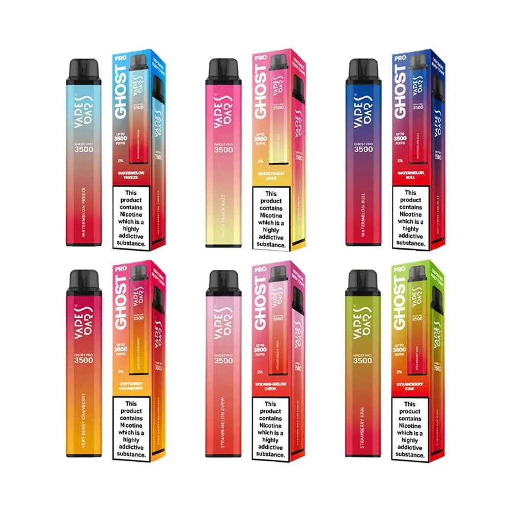 Vapes Bars Ghost Pro 3500 Puffs 20MG UAE