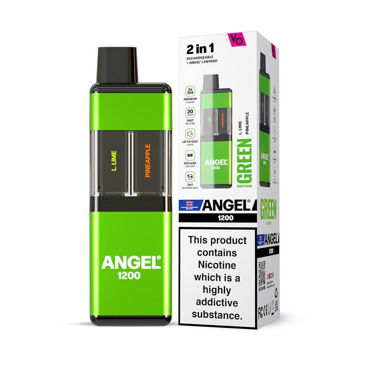 Angel 1200 2in1 Prefilled Pod Kit Reusable GERMANY