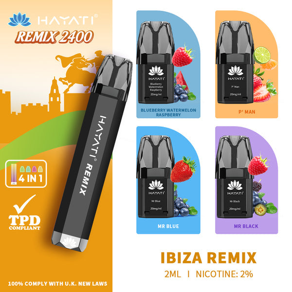 Hayati Remix 2400 Vape