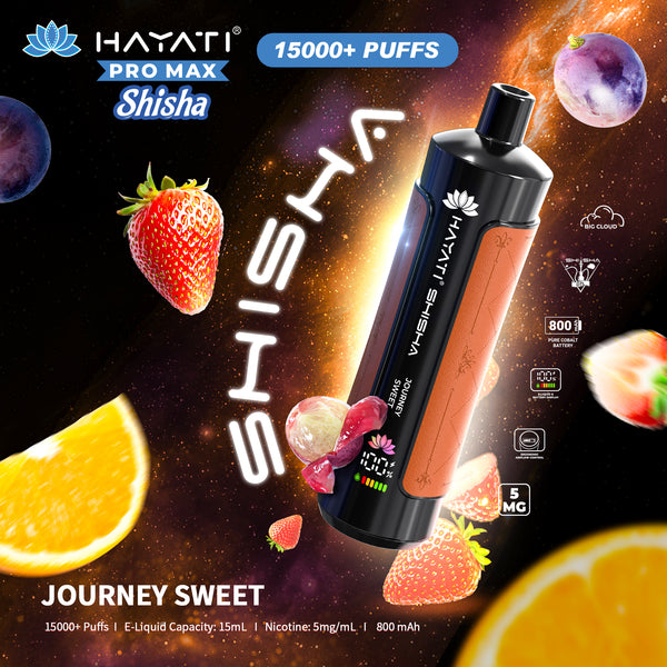 Hayati Pro Max Shisha 15000+ Puff Vape