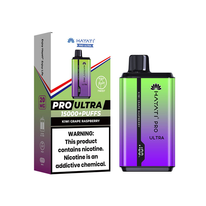 Hayati Pro Ultra 15000+ Puff 0MG
