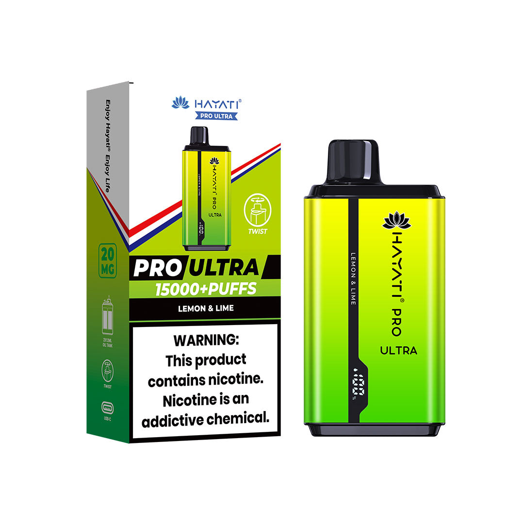 Hayati Pro Ultra 15000+ Puff 20MG
