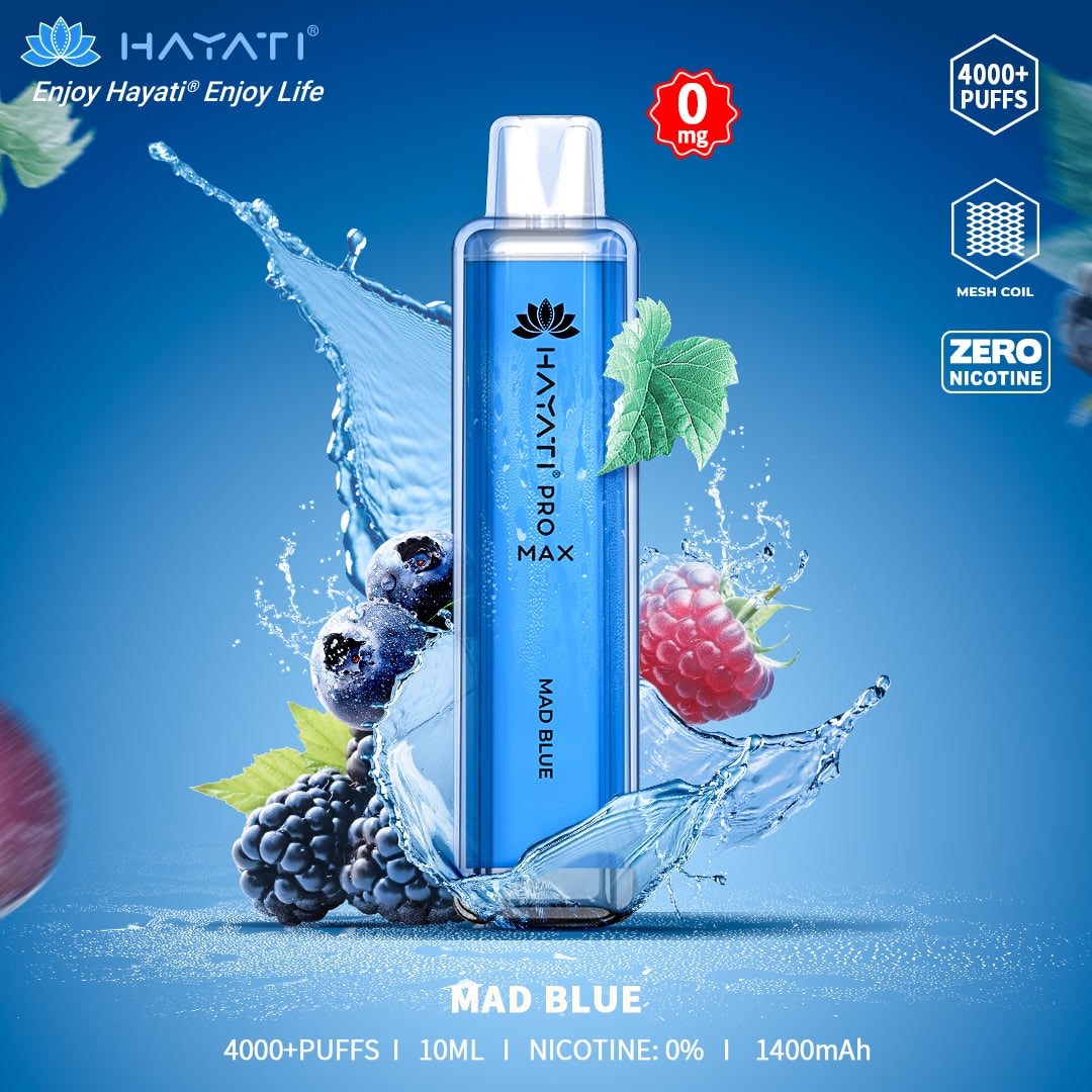 Hayati Pro Max Disposable 4000+ puffs 20MG