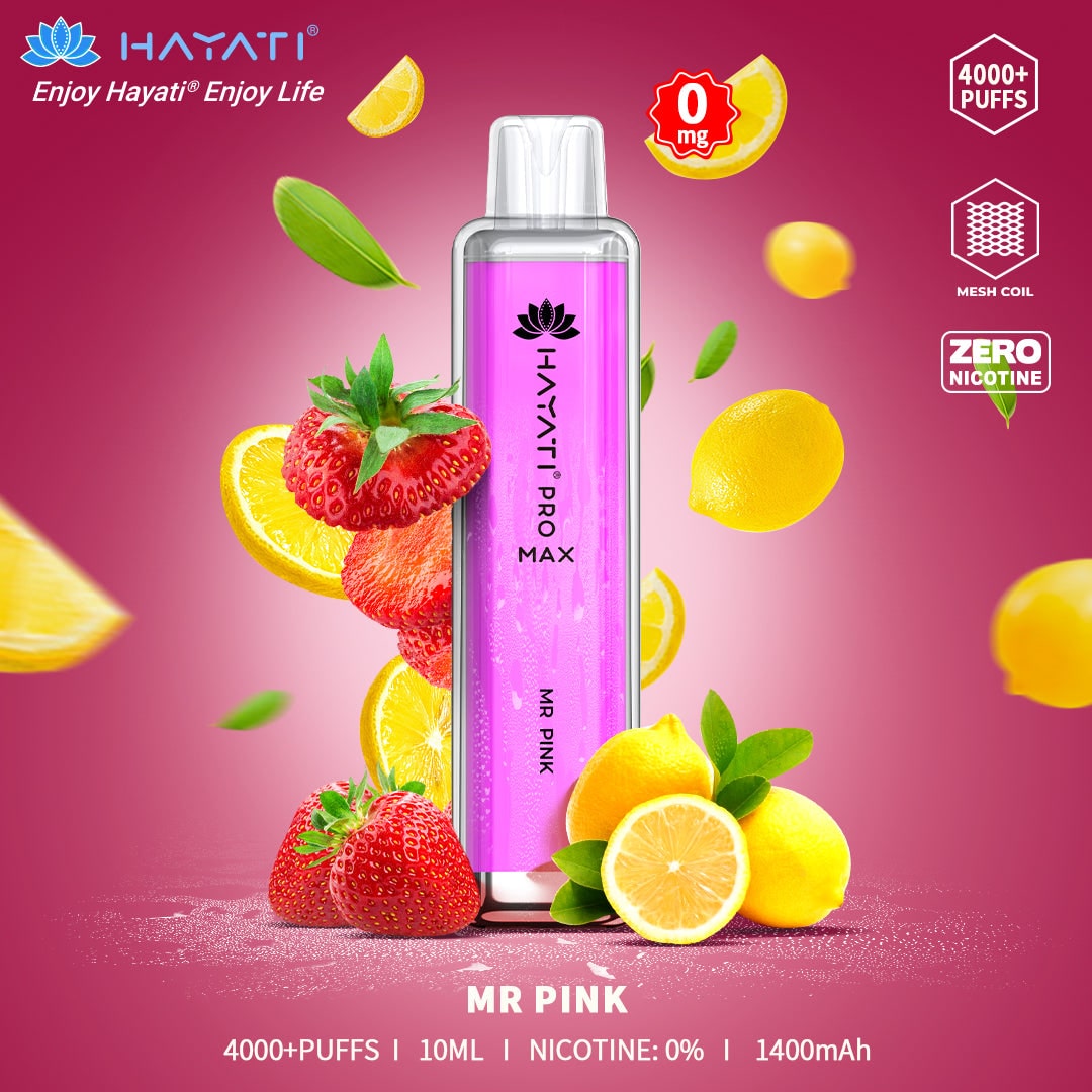 Hayati Pro Max Disposable 4000+ puffs 20MG