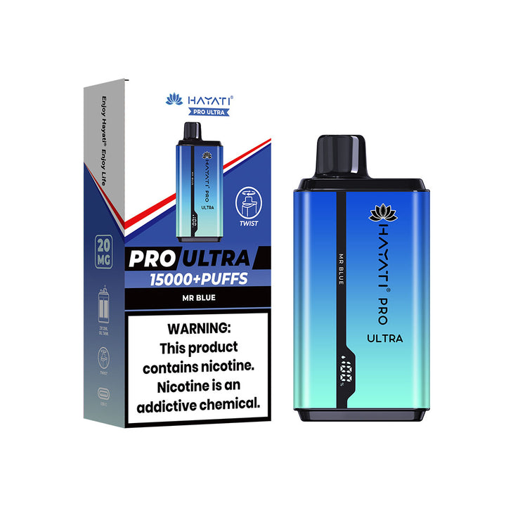 Hayati Pro Ultra 15000+ Puff 0MG