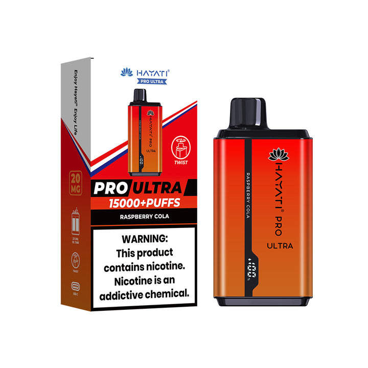 Hayati Pro Ultra 15000+ Puff 0MG