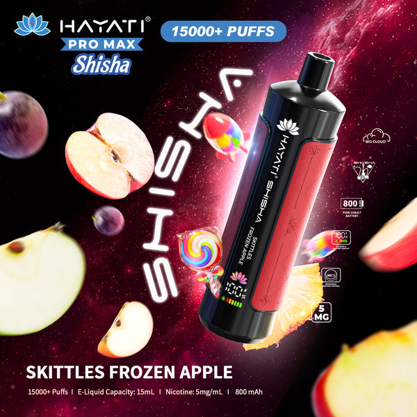 Hayati Pro Max Shisha 15000+ Puff Vape