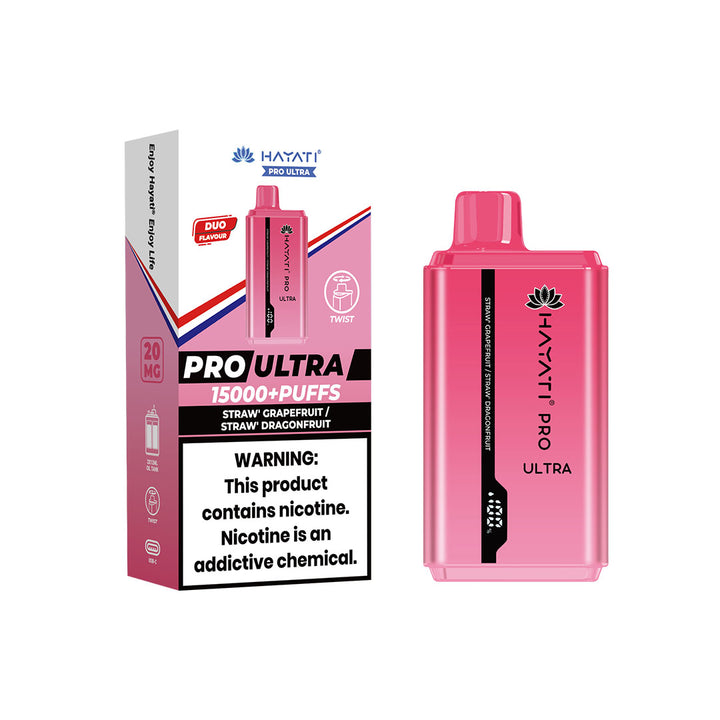 Hayati Pro Ultra 15000+ Puff 0MG