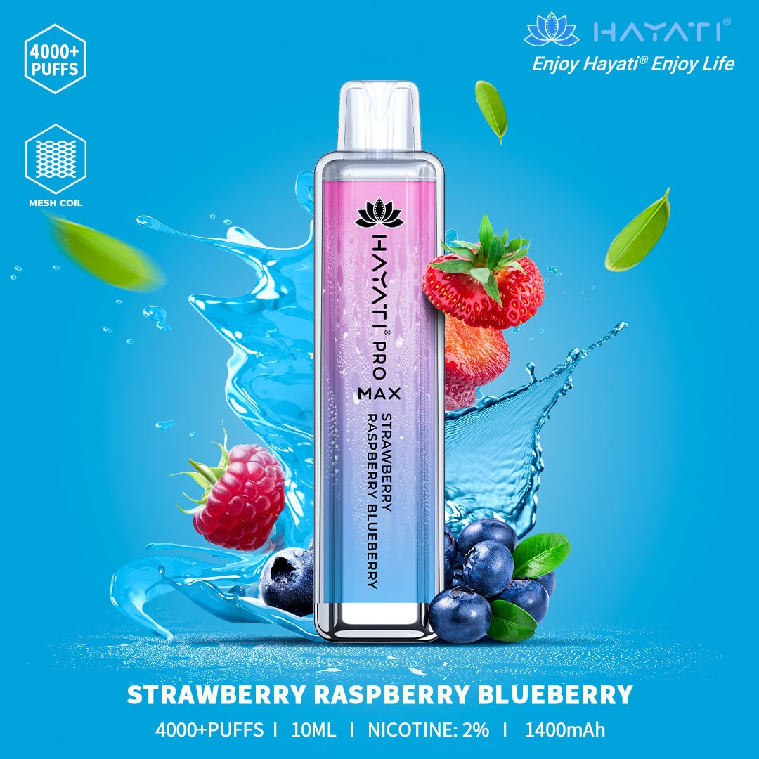 Hayati Pro Max Disposable 4000+ puffs 20MG