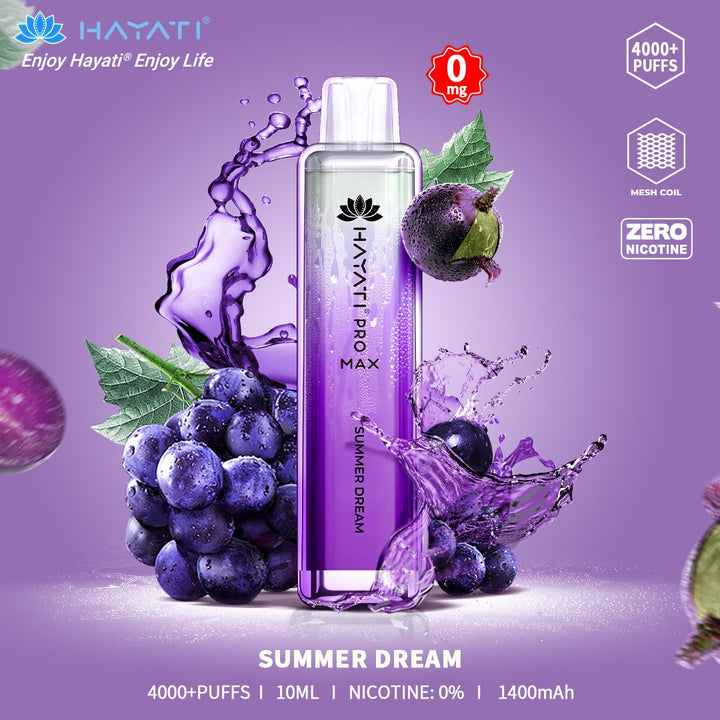 Hayati Pro Max Disposable 4000+ puffs 0MG