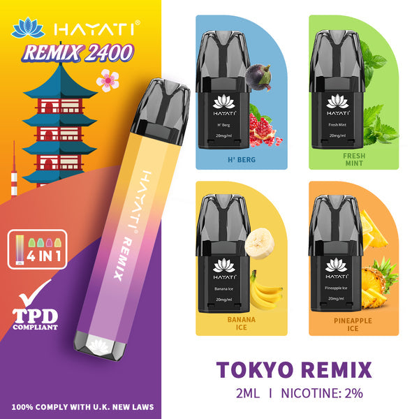 Hayati Remix 2400 Vape