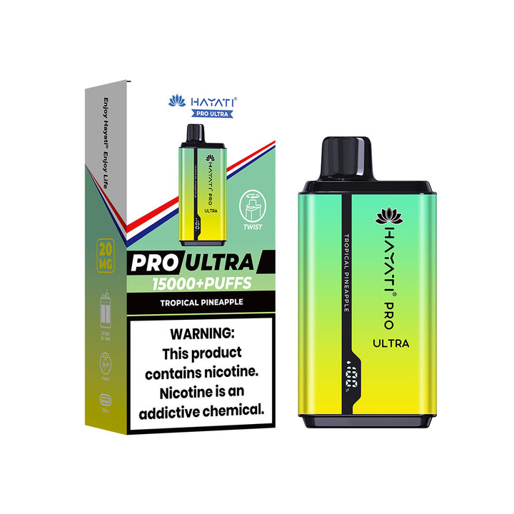 Hayati Pro Ultra 15000+ Puff 0MG