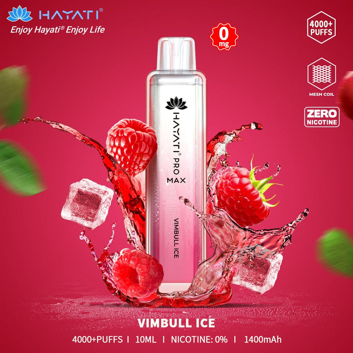 Hayati Pro Max Disposable 4000+ puffs 0MG
