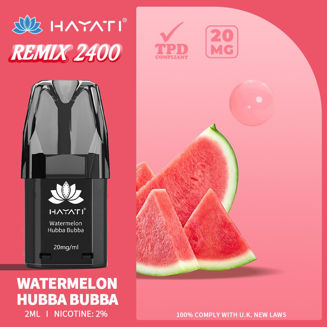 Hayati Remix 2400 Pods 20MG