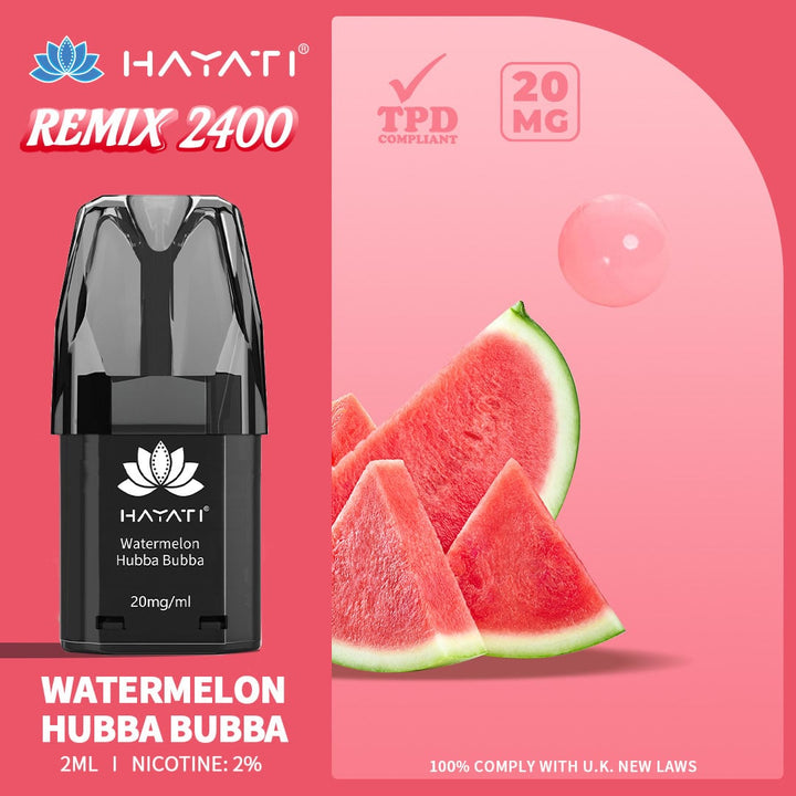 Hayati Remix 2400 Pods 20MG