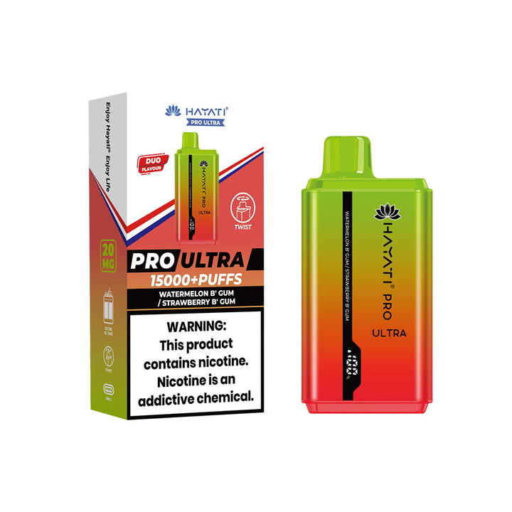 Hayati Pro Ultra 15000+ Puff 0MG