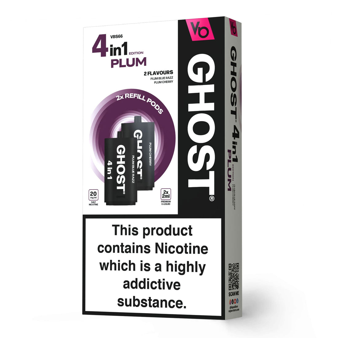 Ghost VBS66 4in1 Pre-filled pods