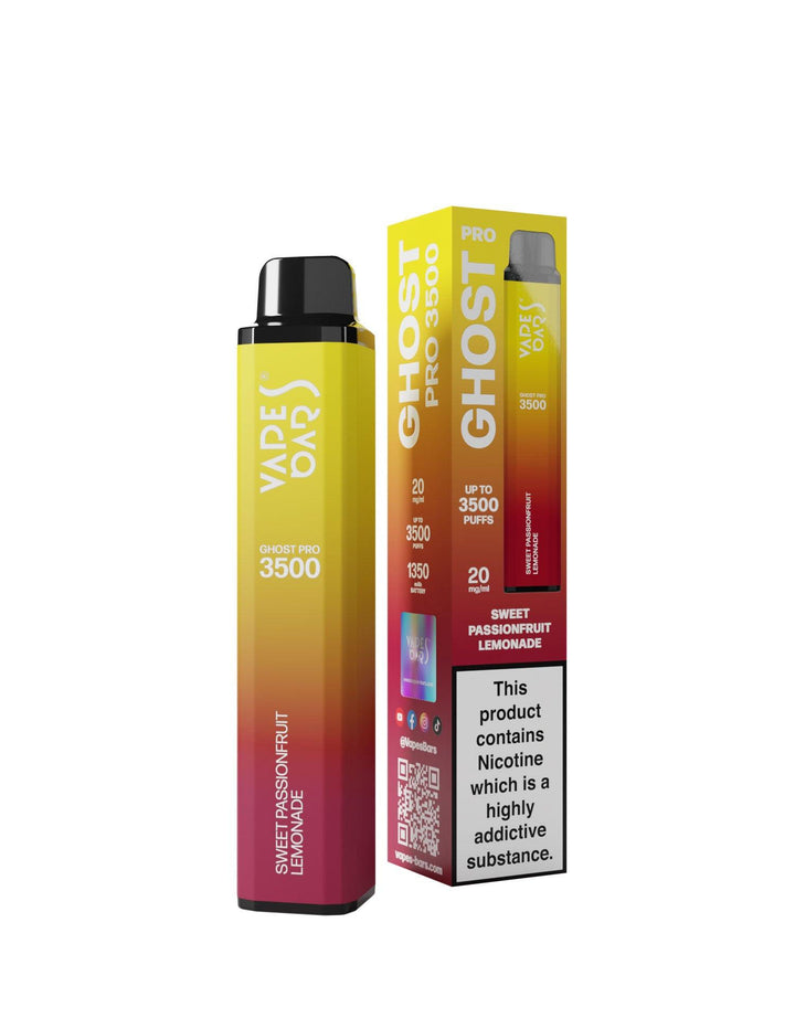 Vapes Bars Ghost Pro 3500 Puffs 20MG UAE