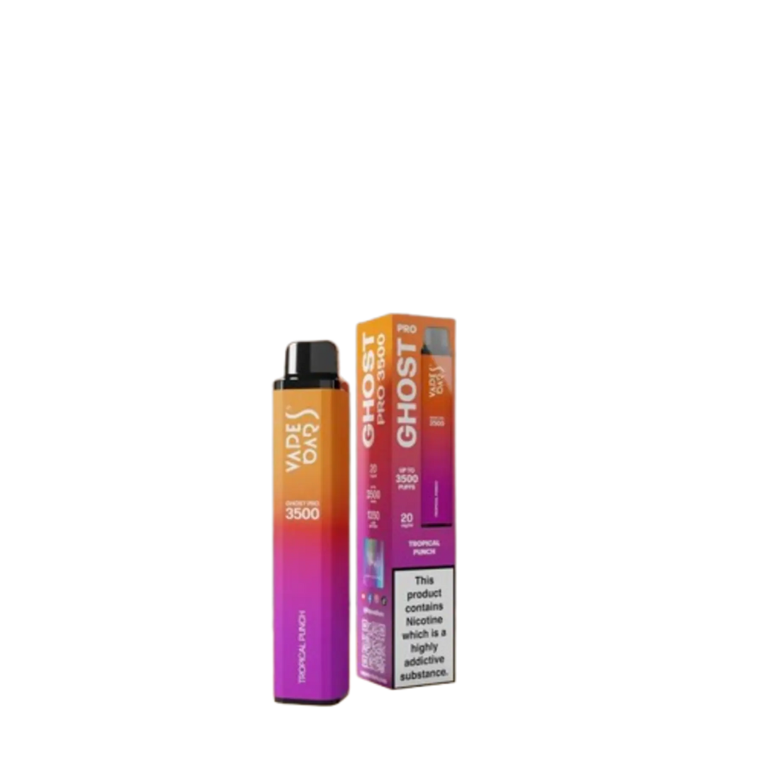 Vapes Bars Ghost Pro 3500 Puffs 20MG UAE