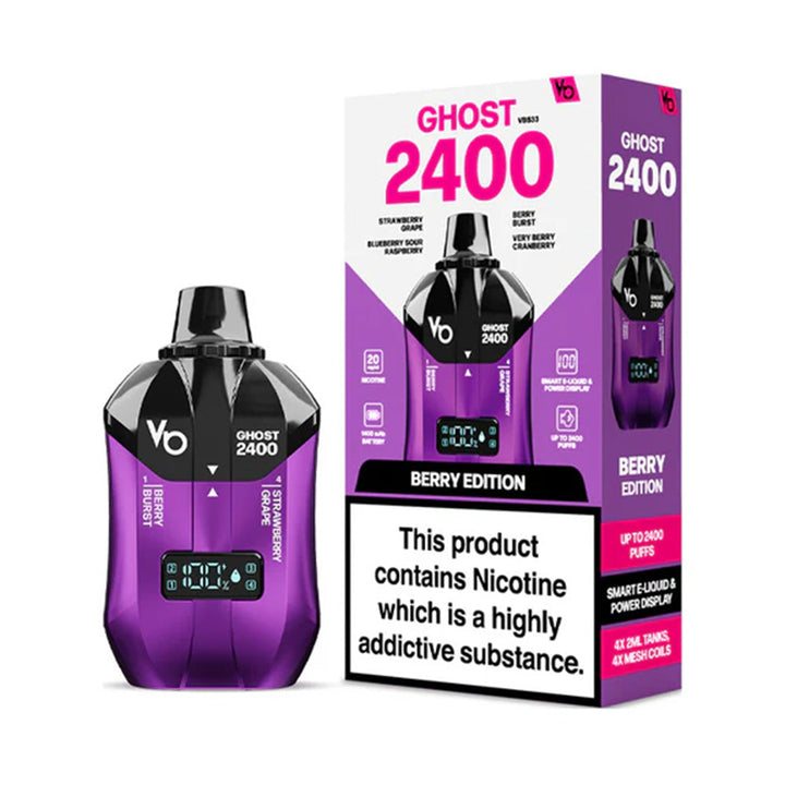 Vapes Bars Ghost 2400 VBS33 4 in 1 KIT