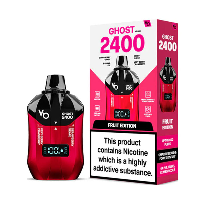 Vapes Bars Ghost 2400 VBS33 4 in 1 KIT