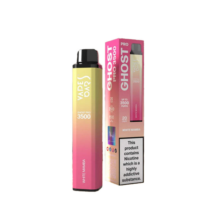 Vapes Bars Ghost Pro 3500 Puffs 20MG UAE